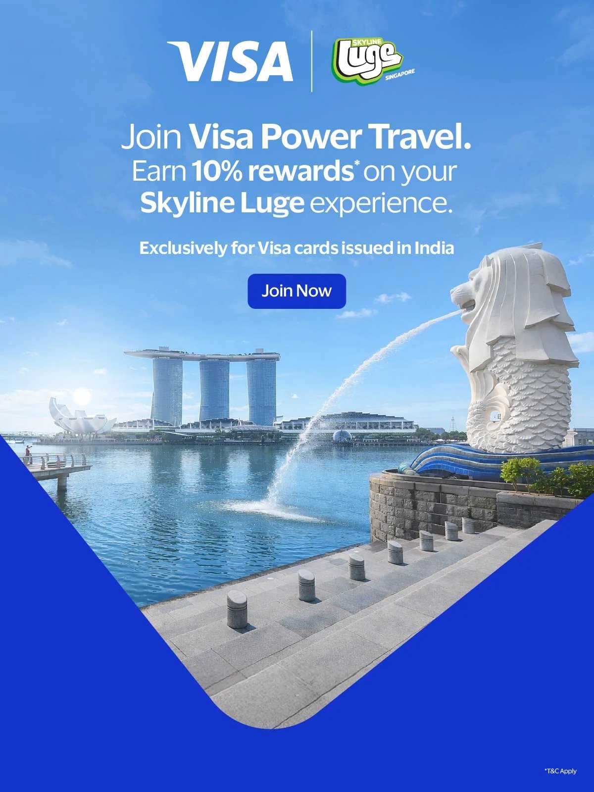 Skyline Luge Singapore Visa Power Travel Promo