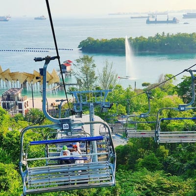 Skyride view