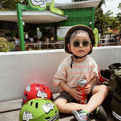 Kid helmet