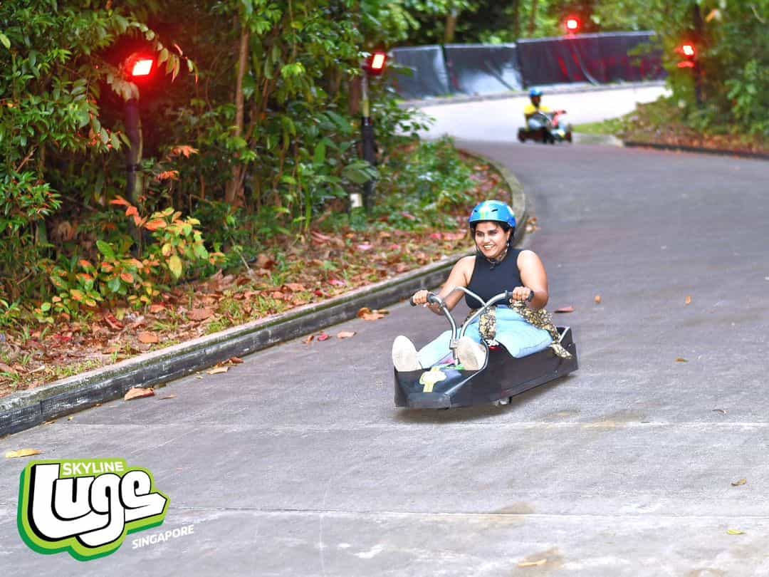 Woman Luge
